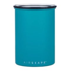 AirScape boîte à café 500g turquoise - inox hermétique