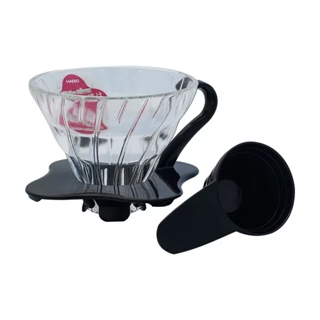 Dripper en verre Hario V60-01 noir