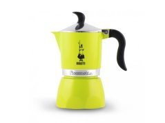 Cafetière Moka de couleur vert lime