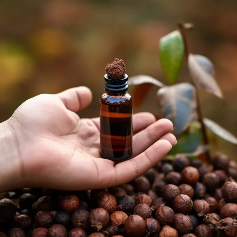 Huile essentielle de piment de la Jamaïque de 10 ml, 100 % naturelle.