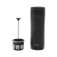 Presse-française de voyage et thermos en un. Couleur noire, 300 ml. Presse-française de voyage et thermos en un. Couleur noire, 300 ml.