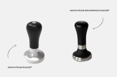 Eureka tamper with ergonomic handle 58,35mm flat