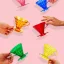 Plastic Hario V60-02 dripper for brewing 2-4 cups of coffee.