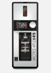 Espressový mlynček na kávu Eureka Prometheus s označením Premium pre nadštandardný kávový zážitok.