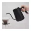 Black Timemore Mini Fish Smart Pour Over Thin kettle with a capacity of 600 ml, ideal for coffee preparation.