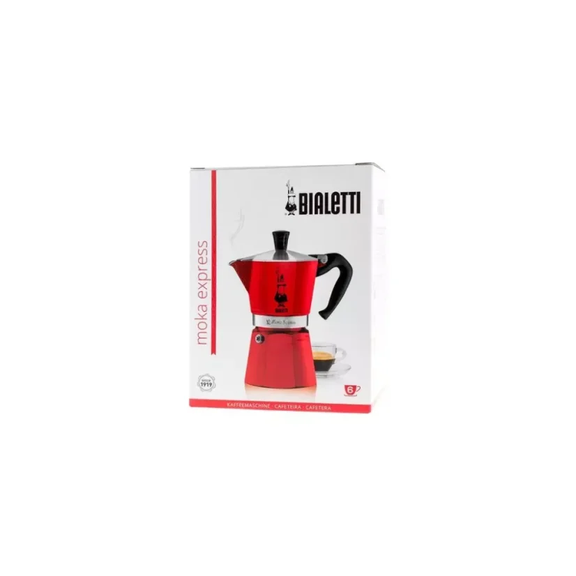Eredeti csomagolású Bialetti Moka Express kávéfőző.