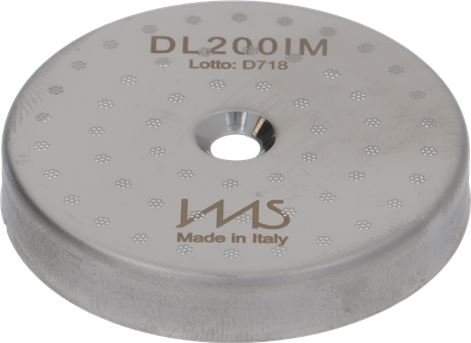 Tête de douche IMS DL200IM pour machines à café, d'un diamètre de 50,5 mm, compatible avec Delonghi Distinta.