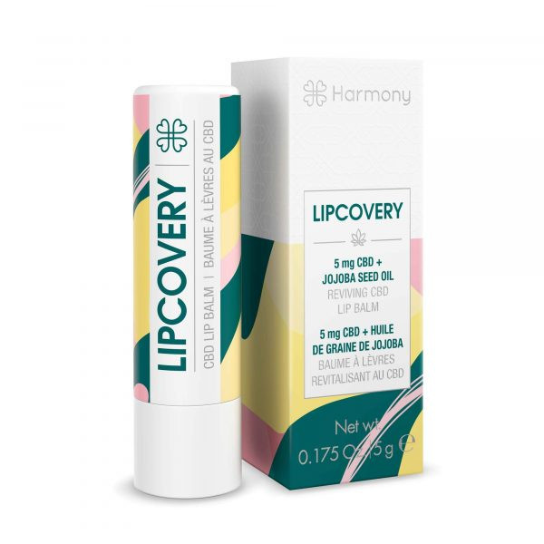 Harmony Lipcovery lūpų balzamas CBD 5 mg