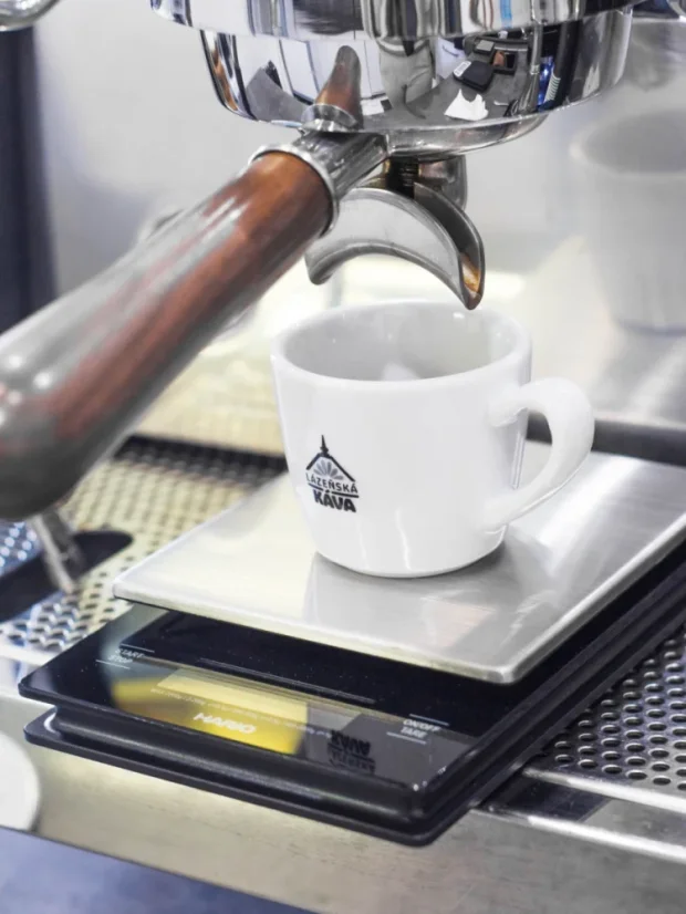 Idéal pour la préparation d'un espresso.