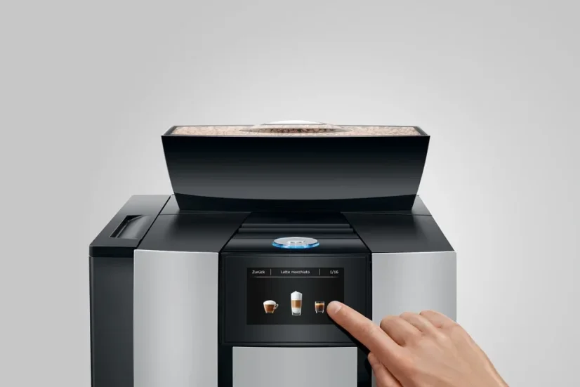 With the One Touch function, you can control the coffee machine with a single touch.