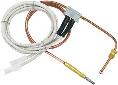 Ënnerbriechungs-Thermoelement M9x1 100 cm DESCO, laang Koffer-Rouer a wäissem Geflicht, mat Messinggewandsond a grauer Stecker mat zwee schwaarze Drieder um Enn. Ënnerbriechungs-Thermoelement M9x1 100 cm DESCO, laang Koffer-Rouer a wäissem Geflicht, mat Messinggewandsond a grauer Stecker mat zwee schwaarze Drieder um Enn.