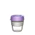 Gobelet en plastique Keepcup avec couvercle violet.