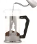 Pouring hot water into the Bialetti Preziosa French Press as the second step in coffee preparation.