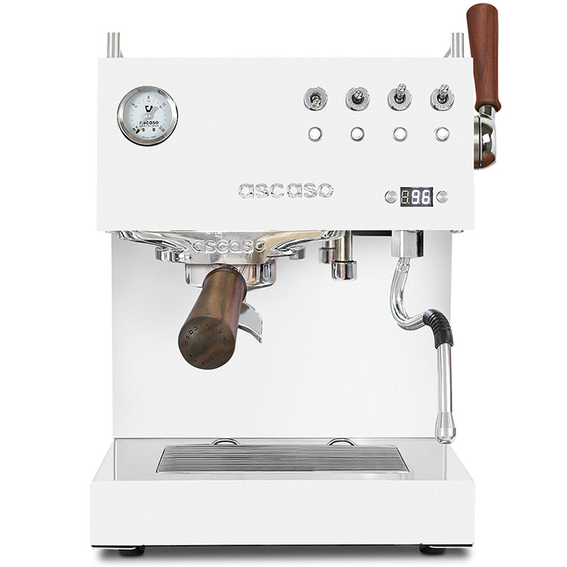 Ascaso Steel DUO PID PLUS White&Wood - machine à café professionnelle