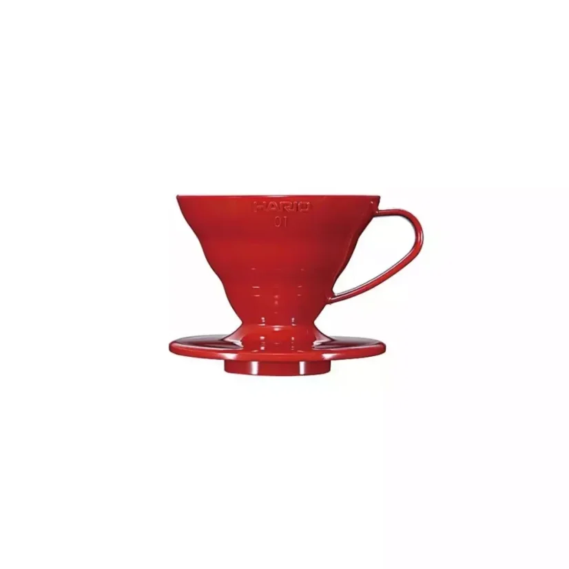 Hario sada V60-01 Pour Over Kit keramický červený