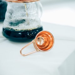 Hario V60 Moossläffel fir Kaffi 12 g, Koffer