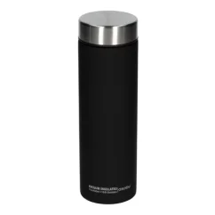 Silver Asobu Le Baton travel mug with a capacity of 500 ml, made of stainless steel, ideal for traveling.