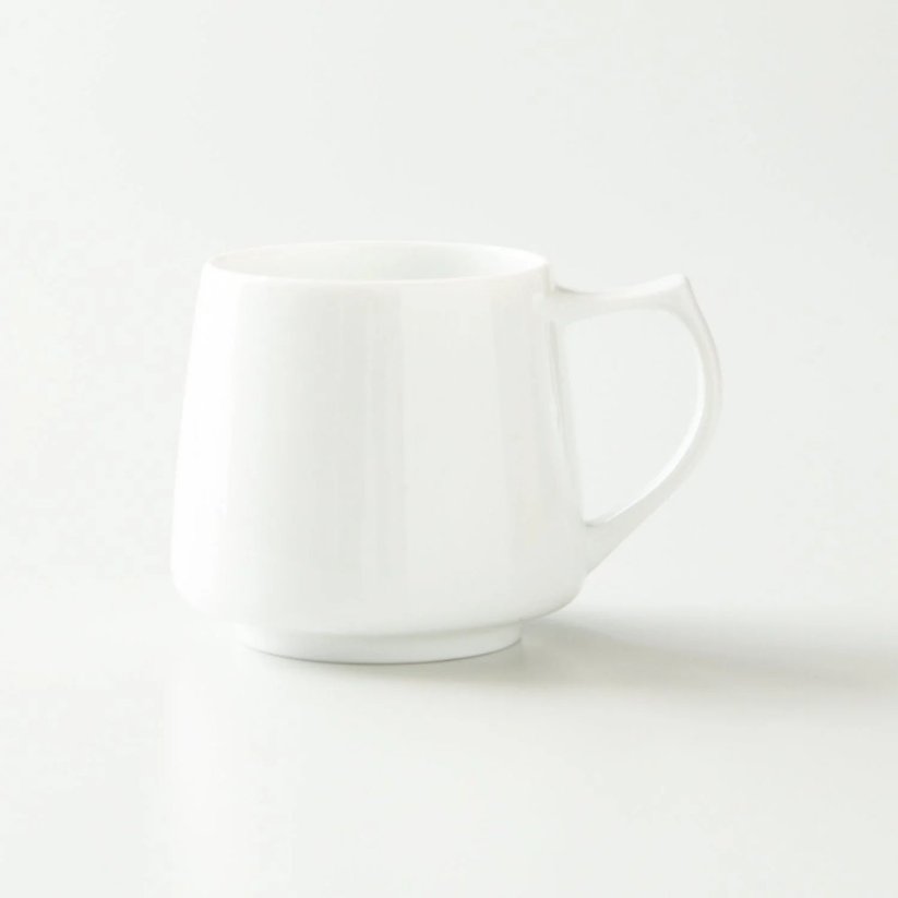 Origami porcelain mug.