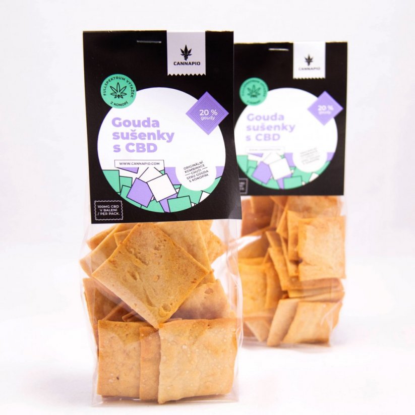 Cannapio Gouda biscuits with CBD 100 g