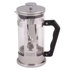 View of an empty Bialetti French Press Preziosa. View of an empty Bialetti French Press Preziosa.