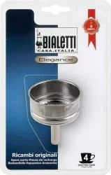 Replacement funnel for stainless steel moka pots