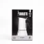 Bialetti New Venus argentée pour 4 tasses en emballage original sur fond blanc