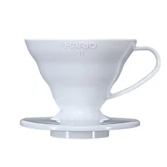Hario V60-01 plastový bílý VD-01W