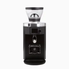 Mini hopper installed on the Mahlkonig E65S grinder. Mini hopper installed on the Mahlkonig E65S grinder.