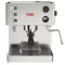 Doheem Kaffismaschinn Lelit Elizabeth PL92T mat enger Opwiermzäit vun 25 Minutten fir perfekt Kaffeevirbereedung.