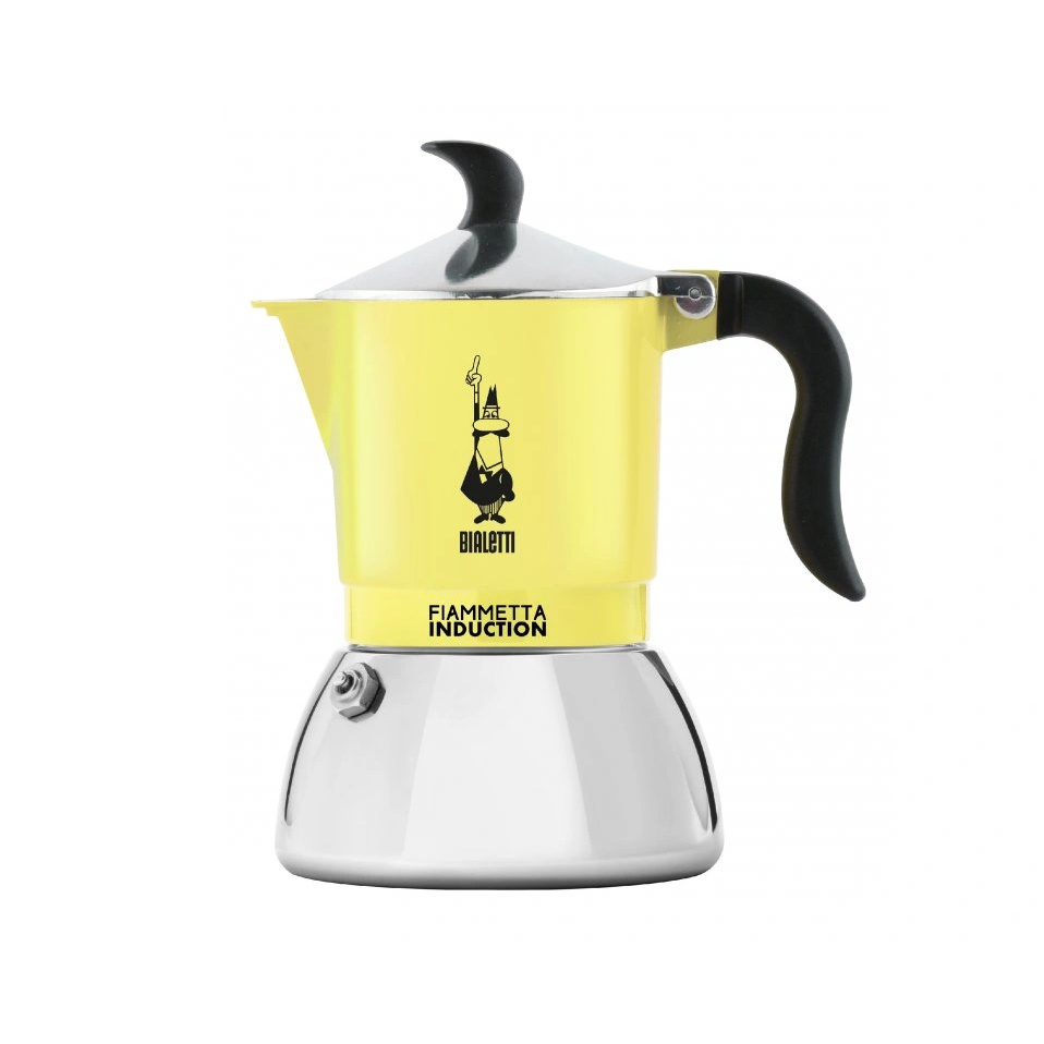 Bialetti Fiammetta Induction Primavera 4 cups yellow