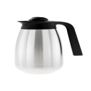 Carafe de service Bunn 1,9 l - thermos en acier inoxydable avec noir