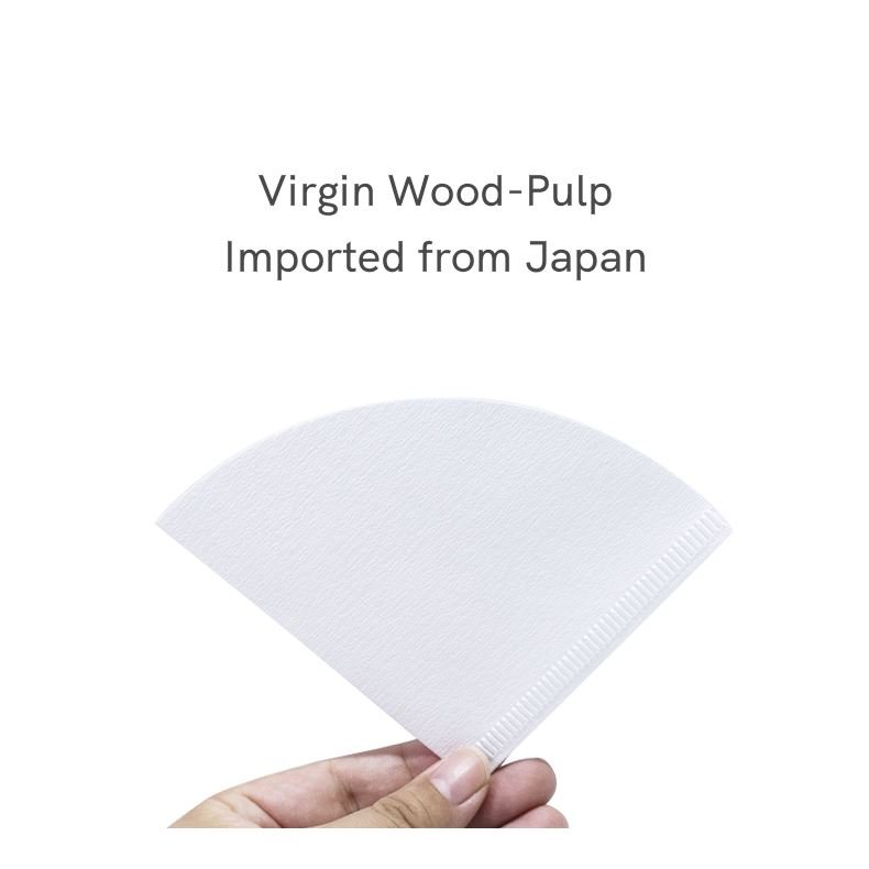Timemore Japon filtres en papier V60-02 100 pcs