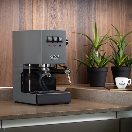 Gaggia Classic EVO Industrial Grey - machine à café professionnelle