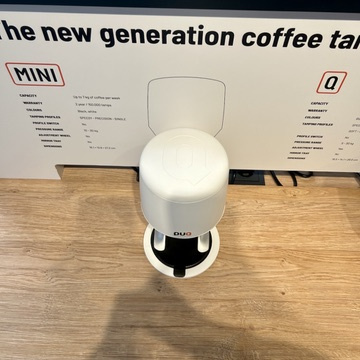 Puqpress Mini 58,3 mm automatický tamper biely