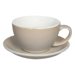 Loveramics Egg - Cafe Latte 300 ml Cup and Saucer - Ivory Loveramics Egg - Cafe Latte 300 ml Cup and Saucer - Ivory