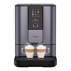 Automatický kávovar Nivona NIVO 8103 v matnej čiernej a titanovej farbe ponúka možnosť nastavenia množstva kávy pre dokonalú prípravu každého šálky. Automatický kávovar Nivona NIVO 8103 v matnej čiernej a titanovej farbe ponúka možnosť nastavenia množstva kávy pre dokonalú prípravu každého šálky.