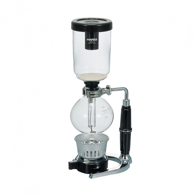 Cafetière à siphon - Matériau - Verre
