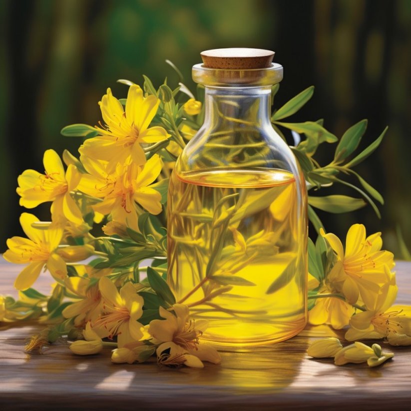 Ľubovník bodkovaný - 100% prírodný esenciálny olej (10 ml)