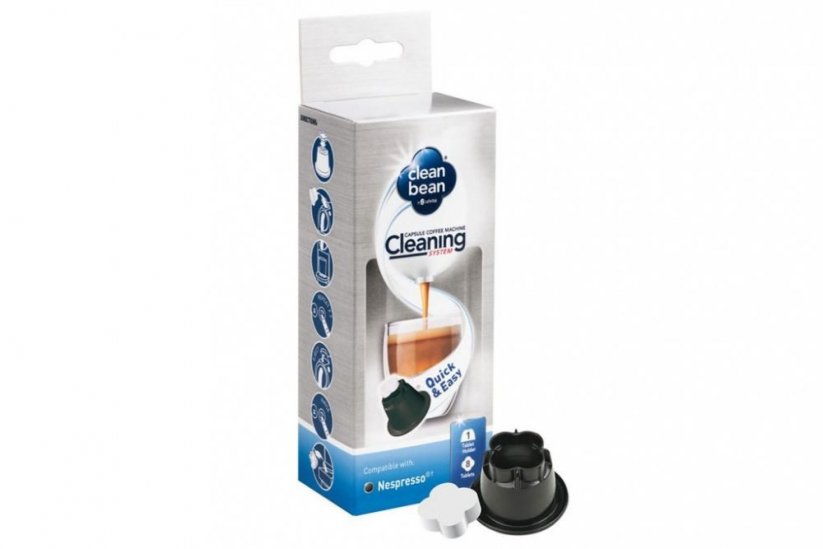 Clean Bean kapsulu tīrīšanas kapsulas Nespresso