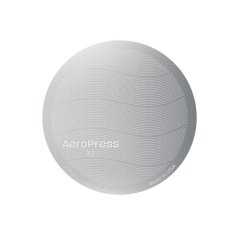 Wiederverwendbarer Edelstahlfilter für Aeropress XL. Wiederverwendbarer Edelstahlfilter für Aeropress XL.