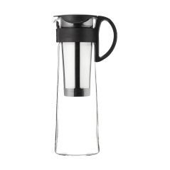 Czarna dzbanek Mizudashi do przygotowywania cold brew. Pojemność 1000 ml. Czarna dzbanek Mizudashi do przygotowywania cold brew. Pojemność 1000 ml.