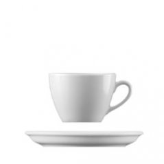 biely pohár Josefine na cappuccino