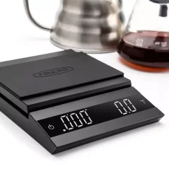 Waga cyfrowa do przygotowania espresso Felicita Parallel Plus czarna. Waga cyfrowa do przygotowania espresso Felicita Parallel Plus czarna.