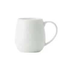 Coffee mug with a capacity of 320 ml in white color.