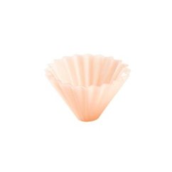 Dripper Origami Air en plastique S rose - pour la préparation de café 1-2 tasses