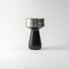 Handtamper für Kaffee Idroprep Tamper 58,4 mm in elegantem Schwarz.
