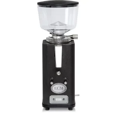 Molinillo de café espresso ECM S-Automatik 64, antracita visto desde el frente. Molinillo de café espresso ECM S-Automatik 64, antracita visto desde el frente.