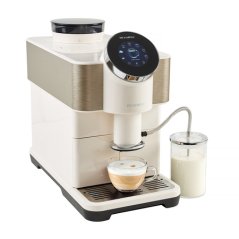 Dr. Coffee H2 White - Automata kávéfőző őrlővel és kijelzővel