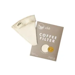 Replacement fabric filters for Chemex for 3 cups with original Ebb branded packaging