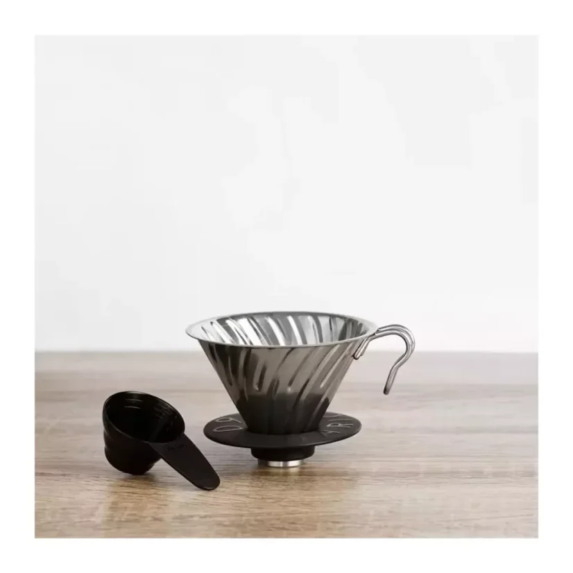 Hario V60-02 ocelový VDM-02HSV